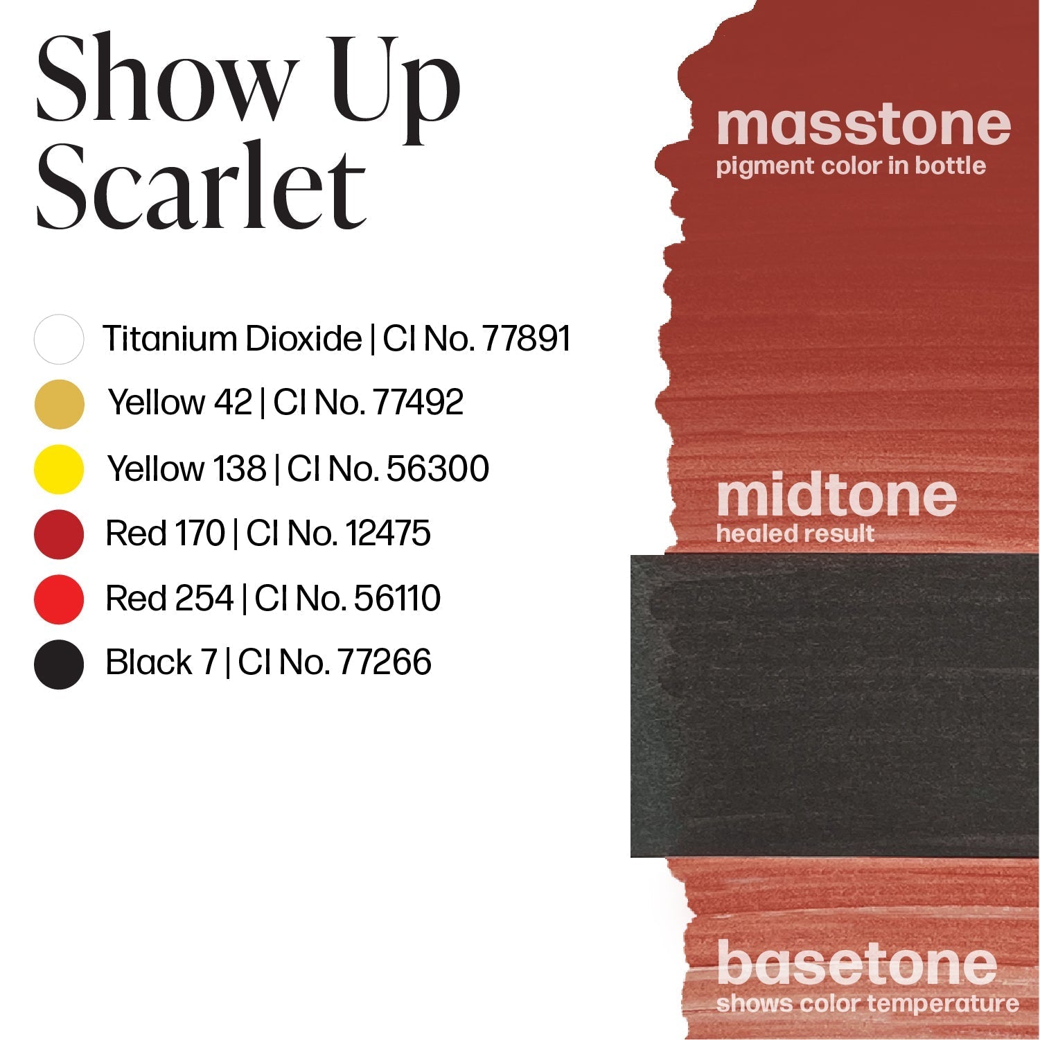 Perma Blend Luxe PMU Ink - Show Up Scarlet 15ml - The Perma