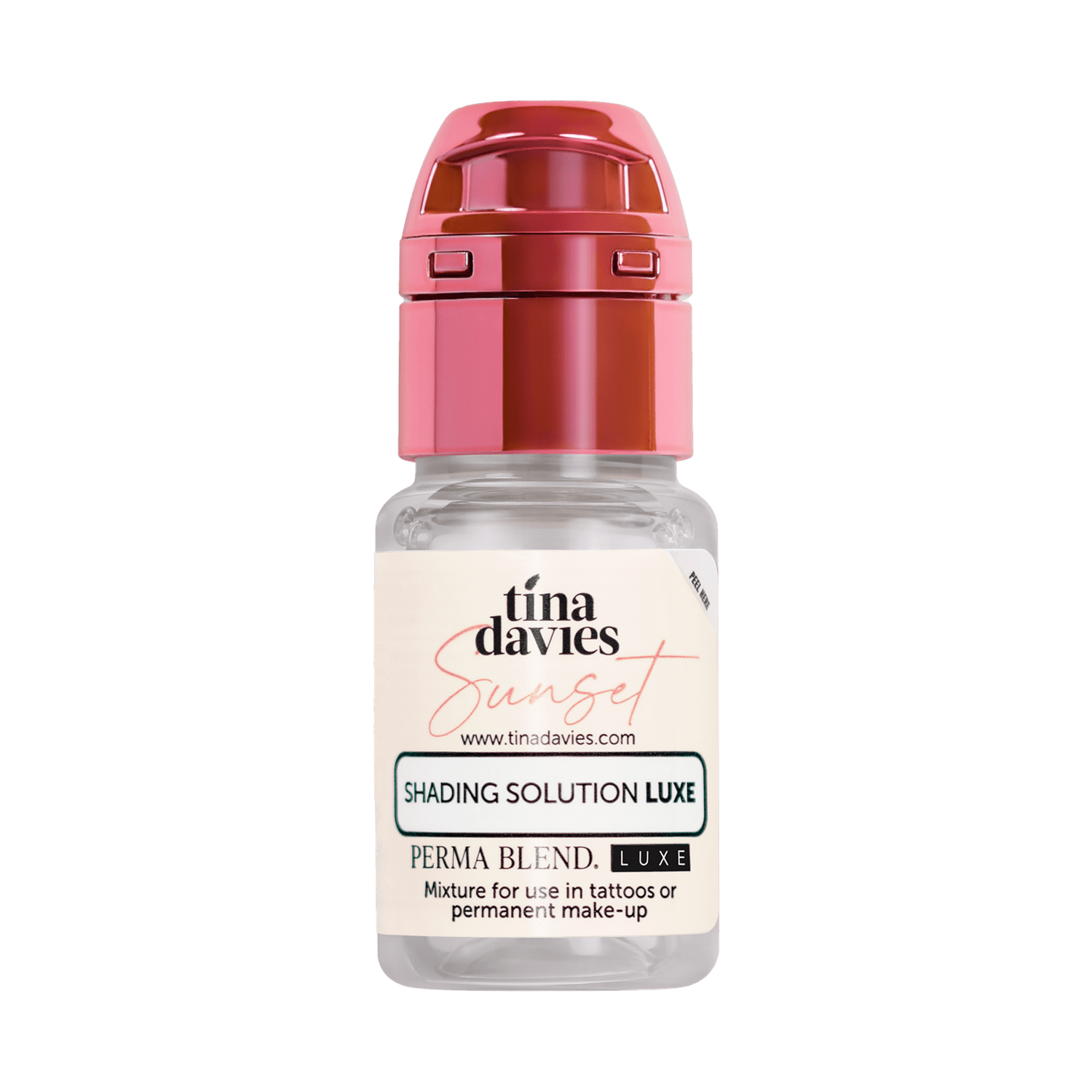 Perma Blend Luxe PMU Ink - Tina Davies Sunset Brow Collection - Complete Set of 4x15ml - The Perma