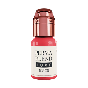 Perma Blend Luxe PMU Ink - Vivid Koral 15ml - The Perma