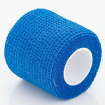 POPU - Cohesive Bandages 12 ROLLS 2” x 5 yards - Blue - The Perma