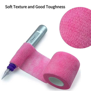 POPU - Cohesive Bandages 12 ROLLS 2” x 5 yards - Pink - The Perma