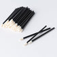 POPU - Disposable Lip Brush - 50pcs - Black - The Perma