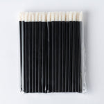 POPU - Disposable Lip Brush - 50pcs - Black - The Perma