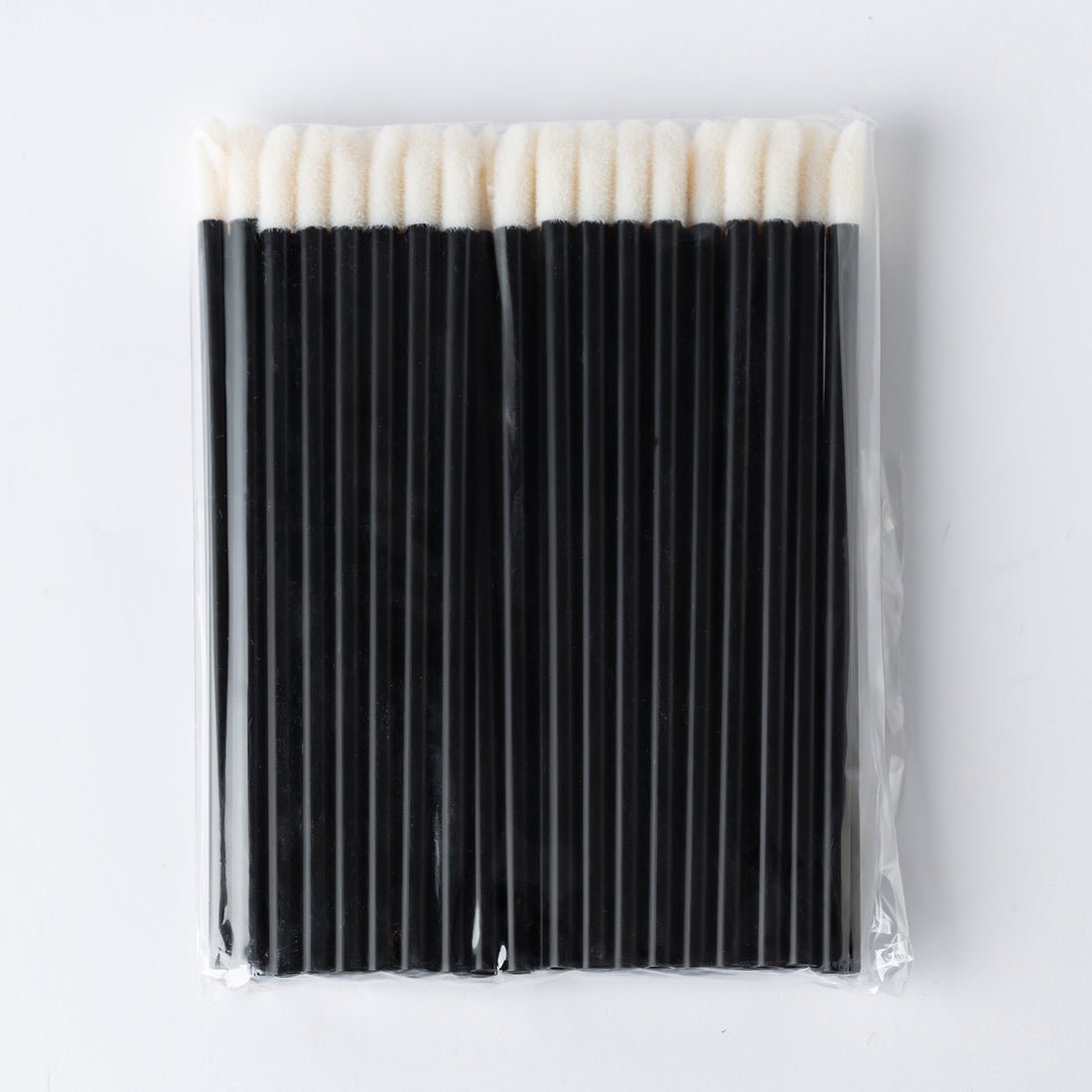 POPU - Disposable Lip Brush - 50pcs - Black - The Perma
