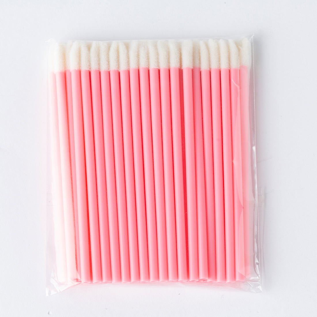 POPU - Disposable Lip Brush - 50pcs - Pink - The Perma