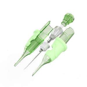 POPU - Omni V2 Cartridge 1 - Round Liner Long Taper - 16pcs - The Perma