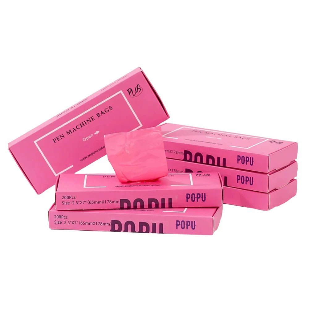 POPU - Pen Type Machine Cover - 200pcs - 52x165mm - The Perma