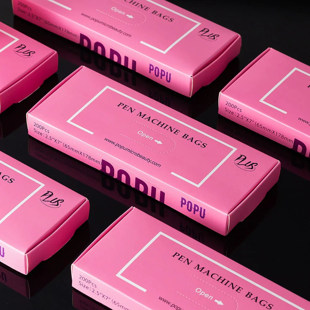 POPU - Pen Type Machine Cover - 200pcs - 65x178mm - The Perma