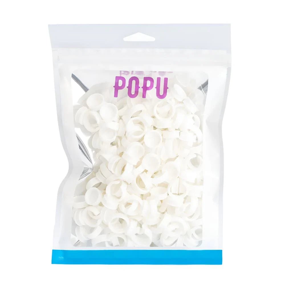 POPU - Plastic Ring Cups - 100pcs - The Perma