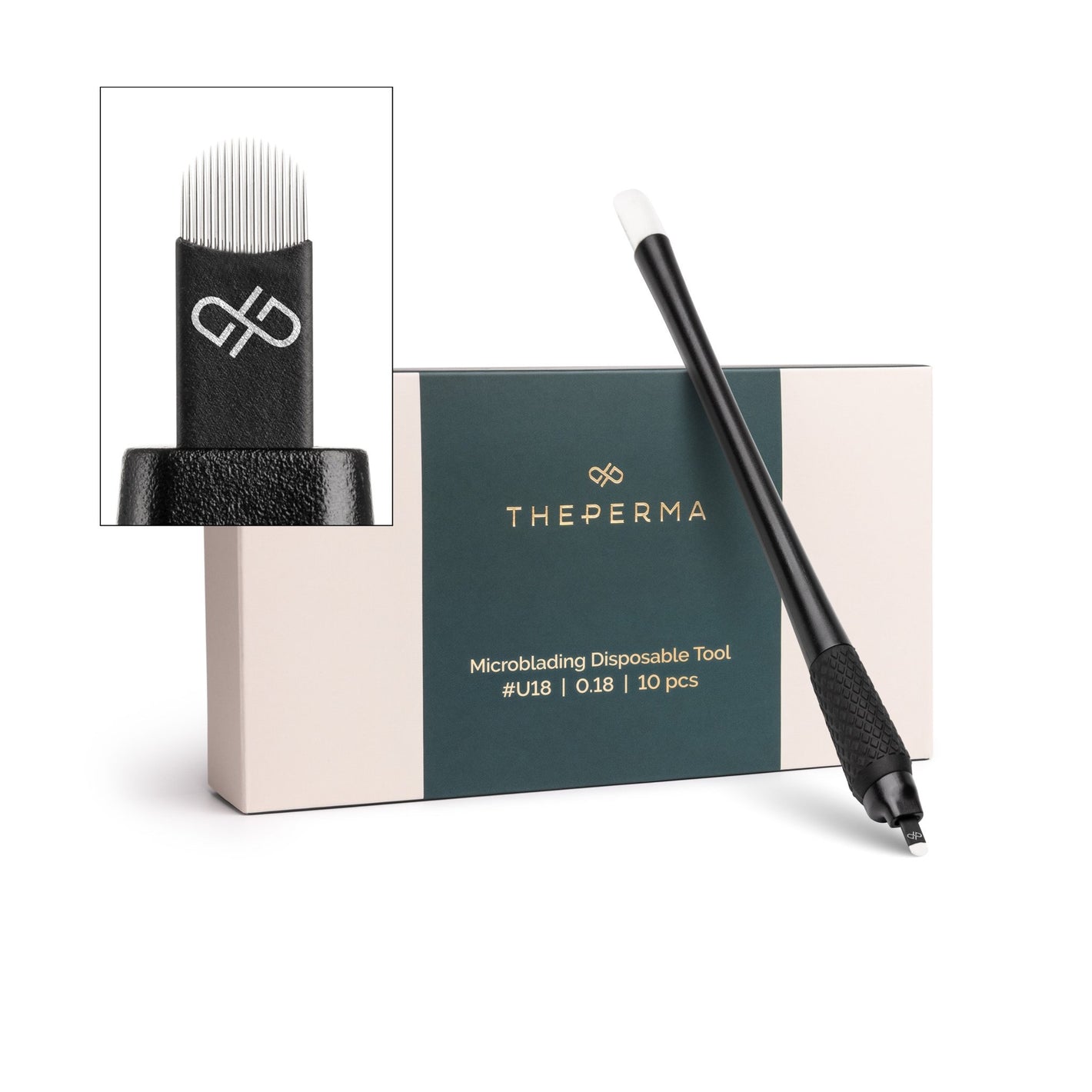The Perma - Microblading Disposable Tools 10pcs - U18 0.18 - The Perma