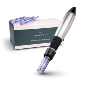The Perma - Microneedling Pen with 12 - Pin MTS Cartridge - The Perma