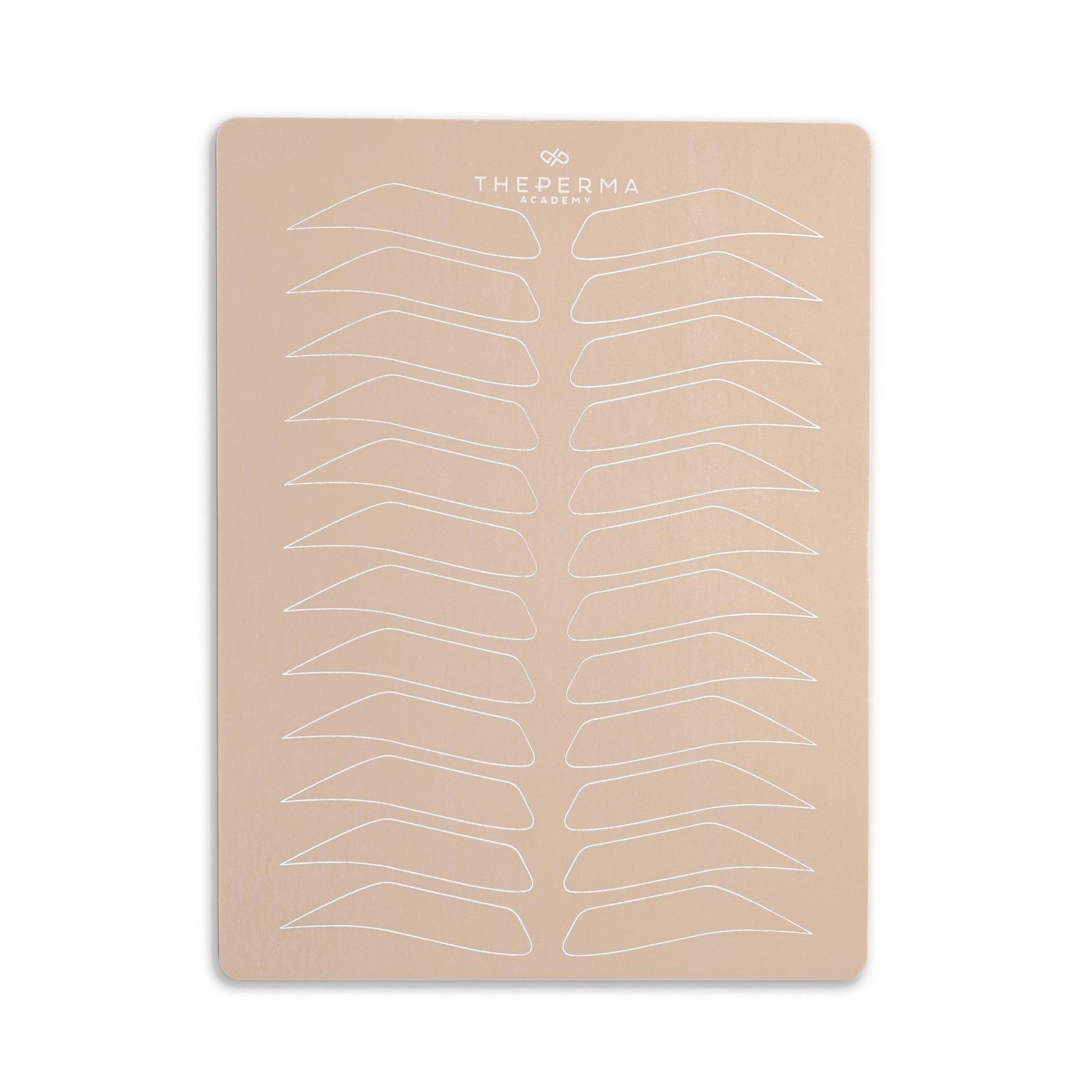 The Perma - PMU Practising Latex printed shape and outlines & inkless - 5pcs - The Perma