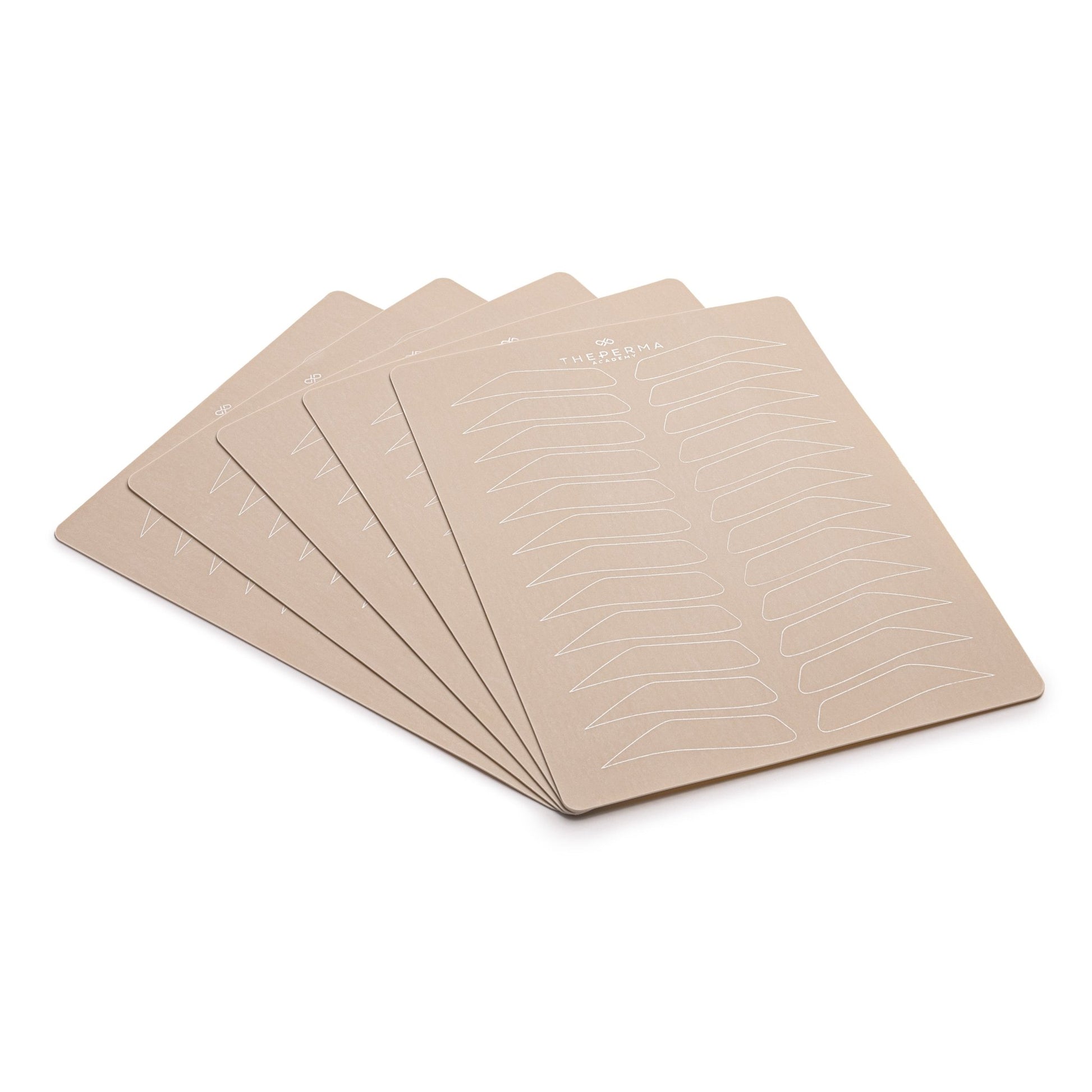 The Perma - PMU Practising Latex printed shape and outlines & inkless - 5pcs - The Perma
