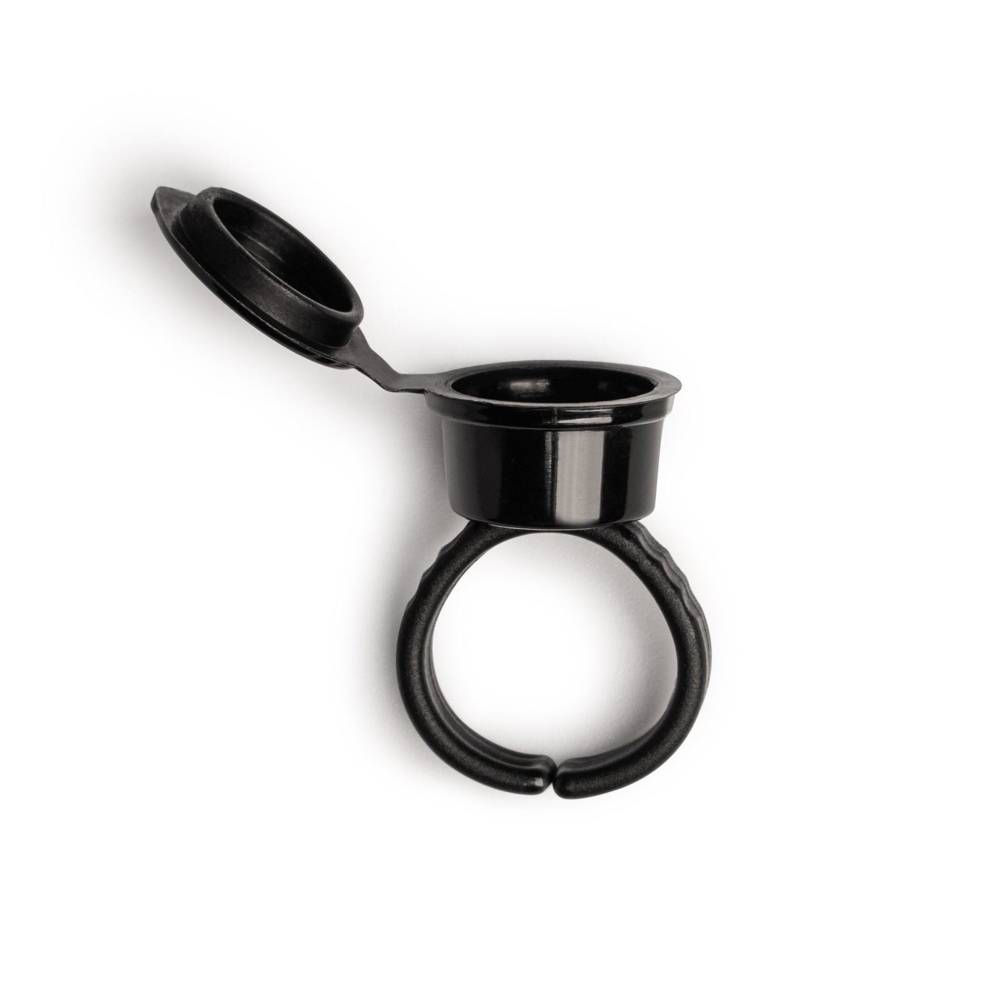 The Perma - Ring Cup Container 50pcs - Black - The Perma