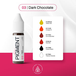 The Pigment - 03 Dark Chocolate - 15ml - The Perma