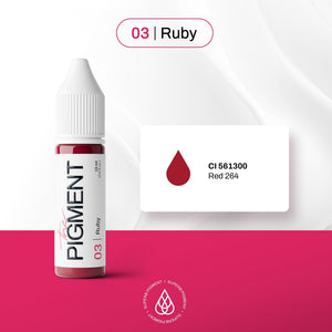 The Pigment - 03 Ruby - 15ml - The Perma