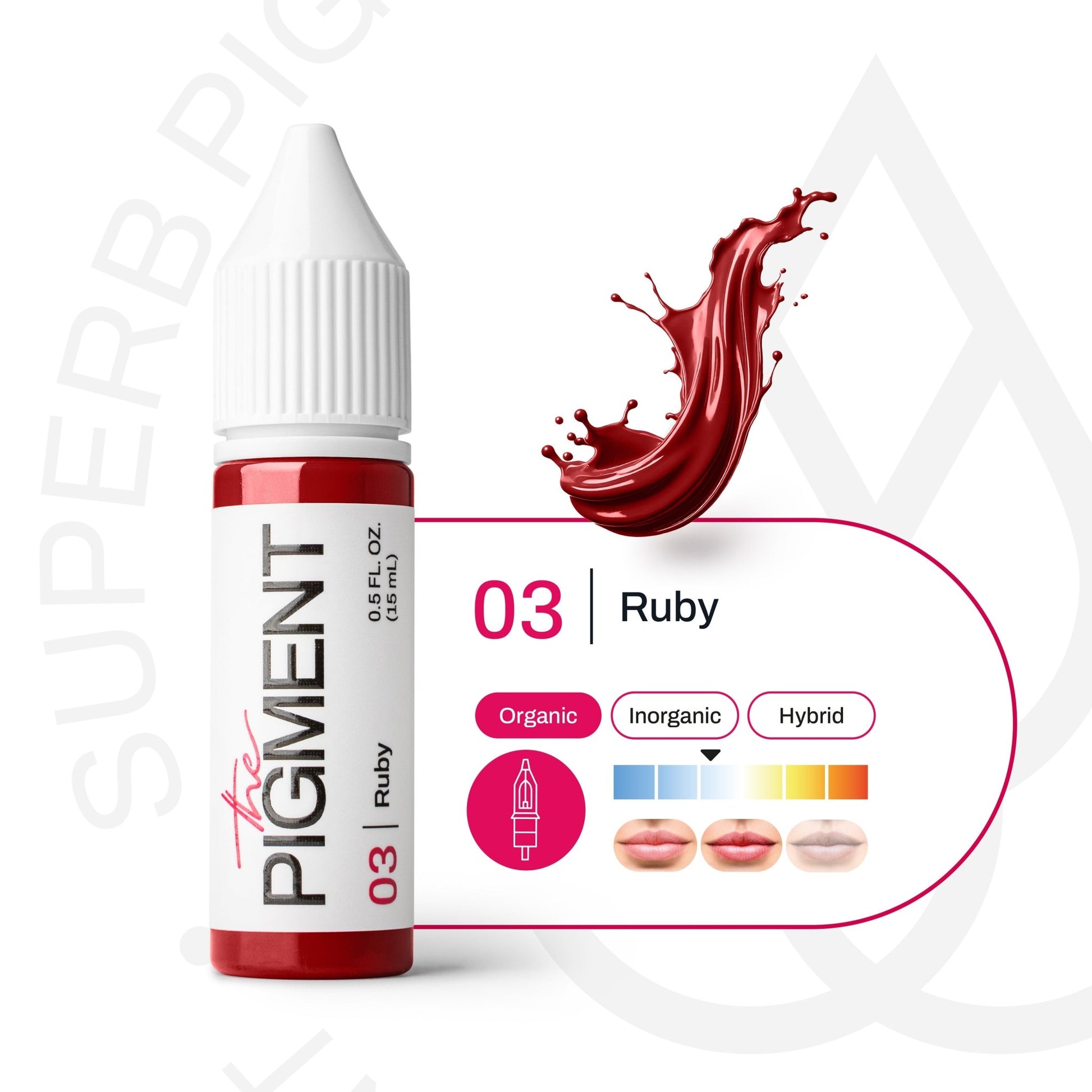 The Pigment - 03 Ruby - 15ml - The Perma