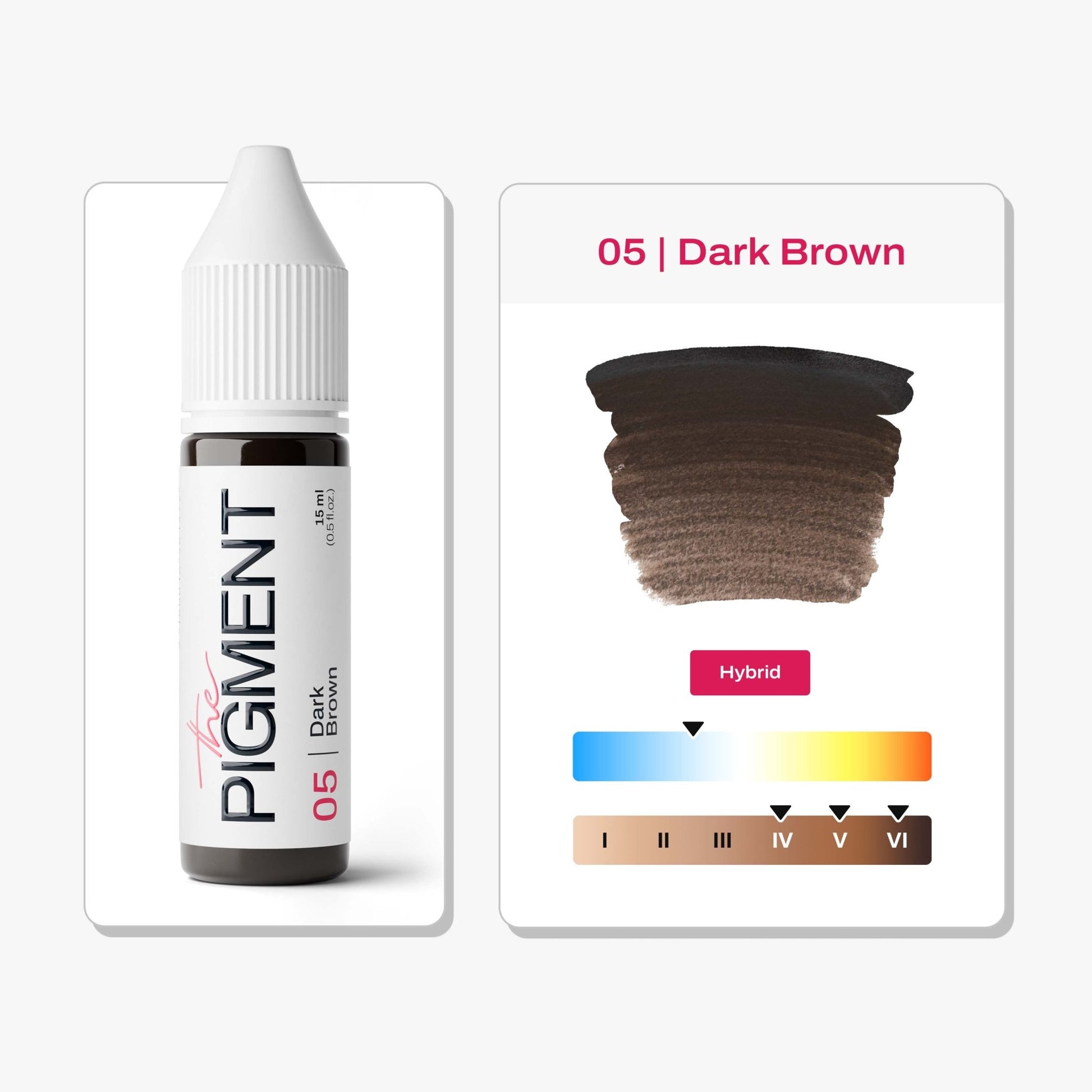 The Pigment - 05 Dark Brown - 15ml - The Perma