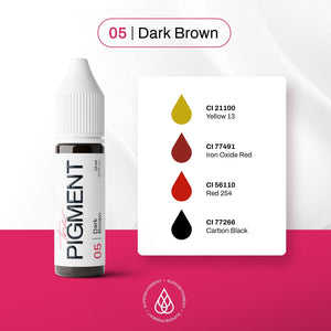 The Pigment - 05 Dark Brown - 15ml - The Perma