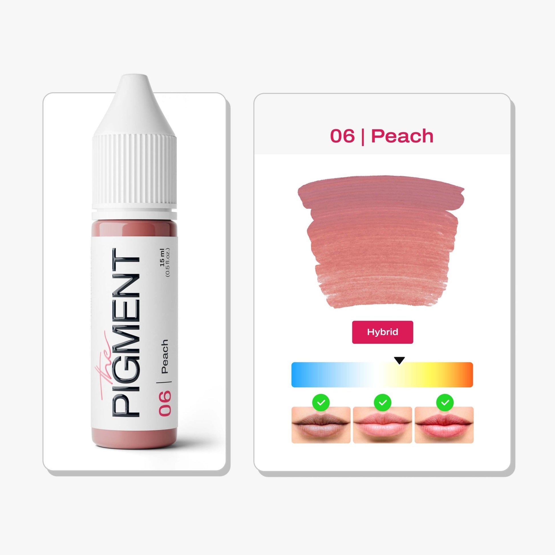 The Pigment - 06 Peach - 15ml - The Perma