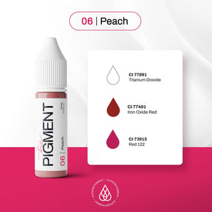 The Pigment - 06 Peach - 15ml - The Perma