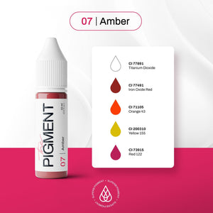The Pigment - 07 Amber - 15ml - The Perma