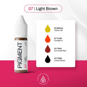The Pigment - 07 Light Brown - 15ml - The Perma