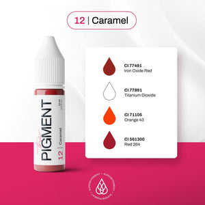 The Pigment - 12 Caramel - 15ml - The Perma