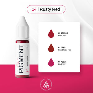 The Pigment - 14 Rusty Red - 15ml - The Perma