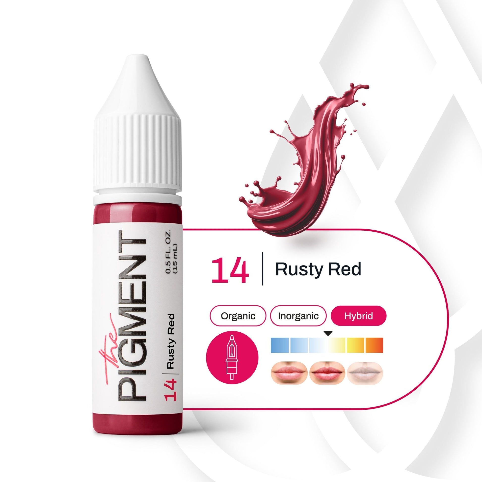 The Pigment - 14 Rusty Red - 15ml - The Perma
