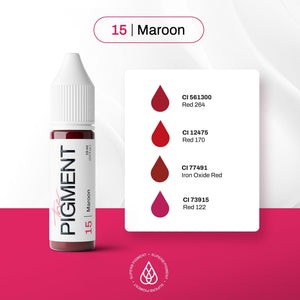 The Pigment - 15 Maroon - 15ml - The Perma