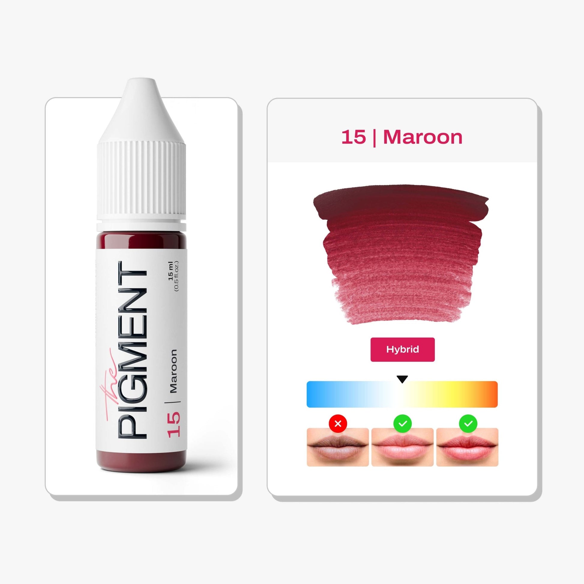 The Pigment - 15 Maroon - 15ml - The Perma