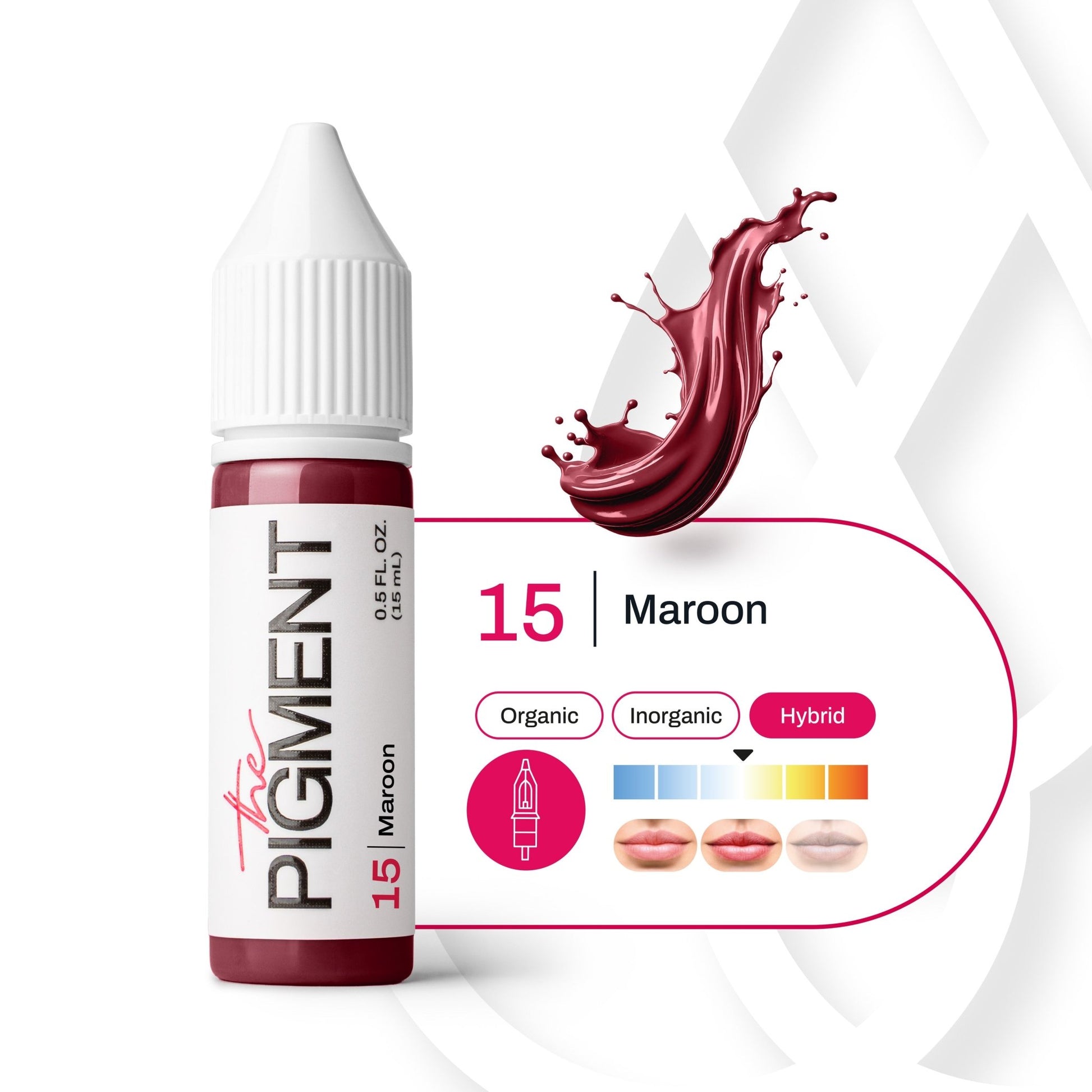 The Pigment - 15 Maroon - 15ml - The Perma
