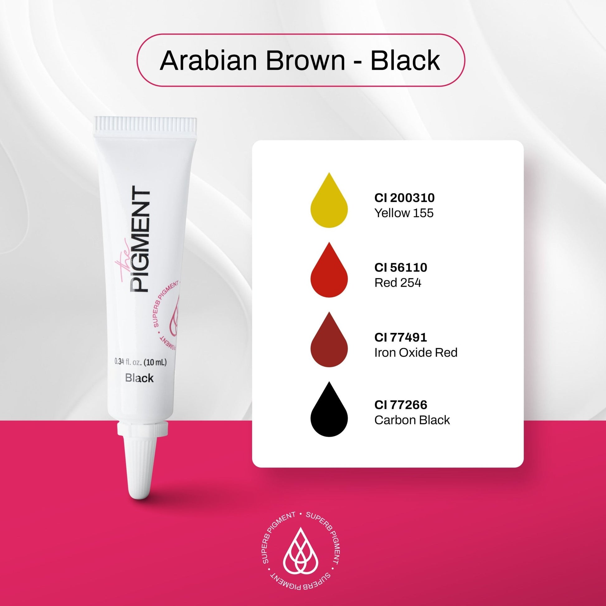 The Pigment Microblading - Arabian Brown - 10ml - The Perma