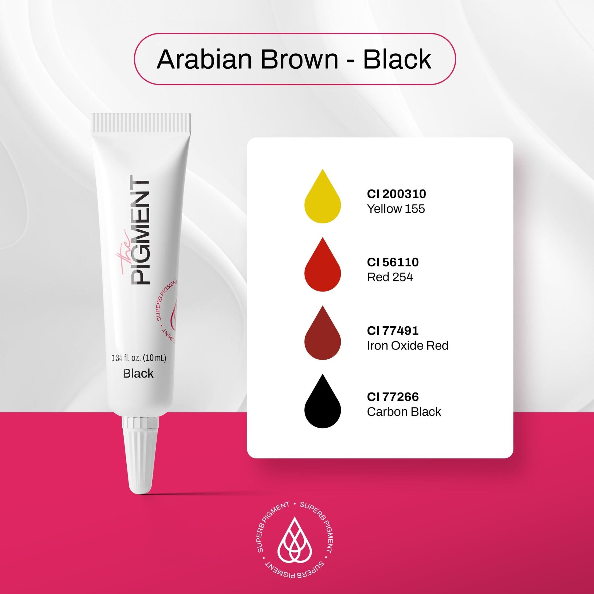 The Pigment Microblading - Arabian Brown - 10ml - The Perma