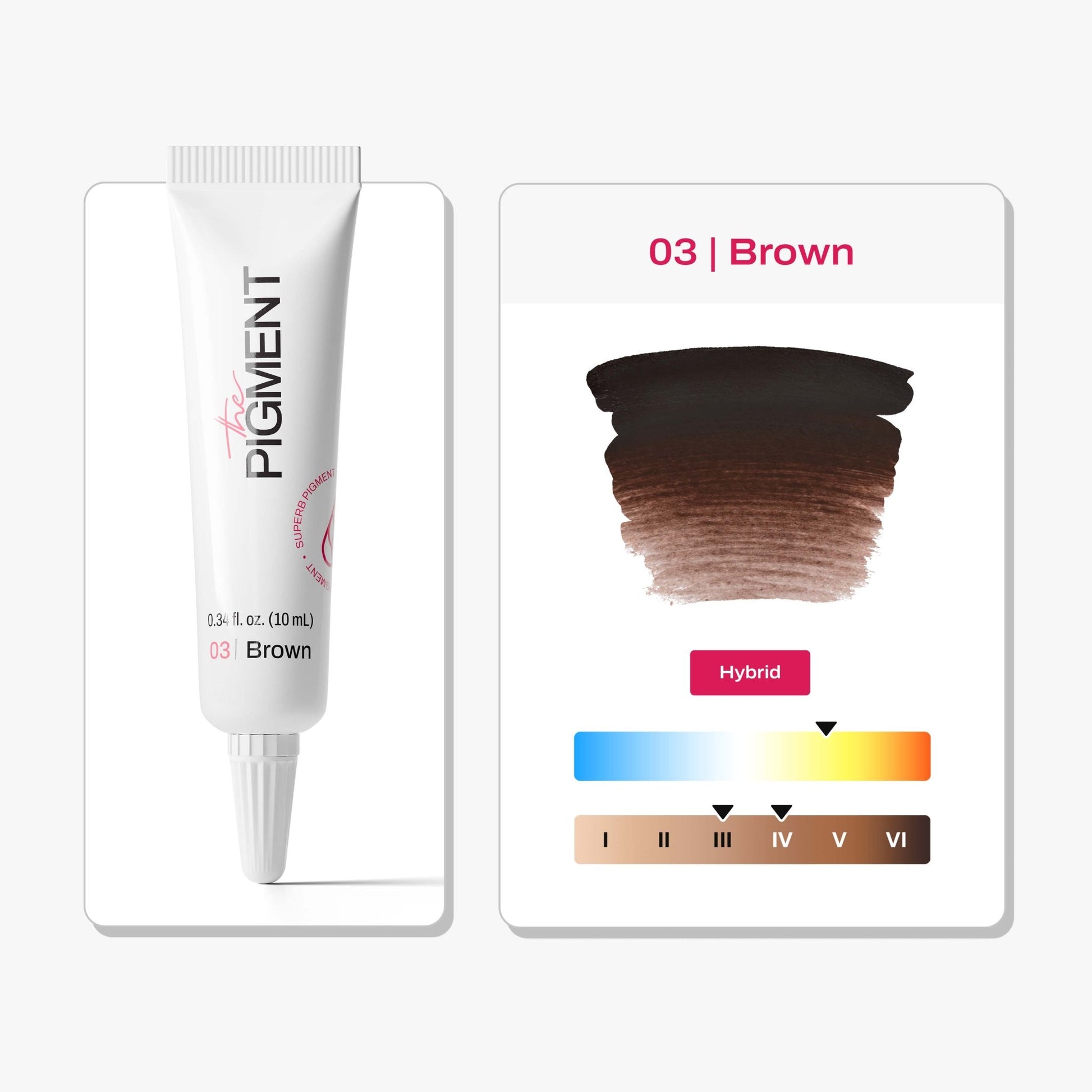 The Pigment Microblading - Brown 3 - 10ml - The Perma