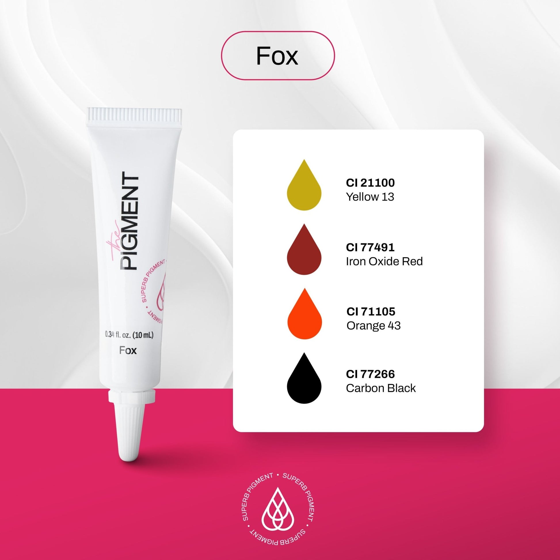 The Pigment Microblading - Fox - 10ml - The Perma