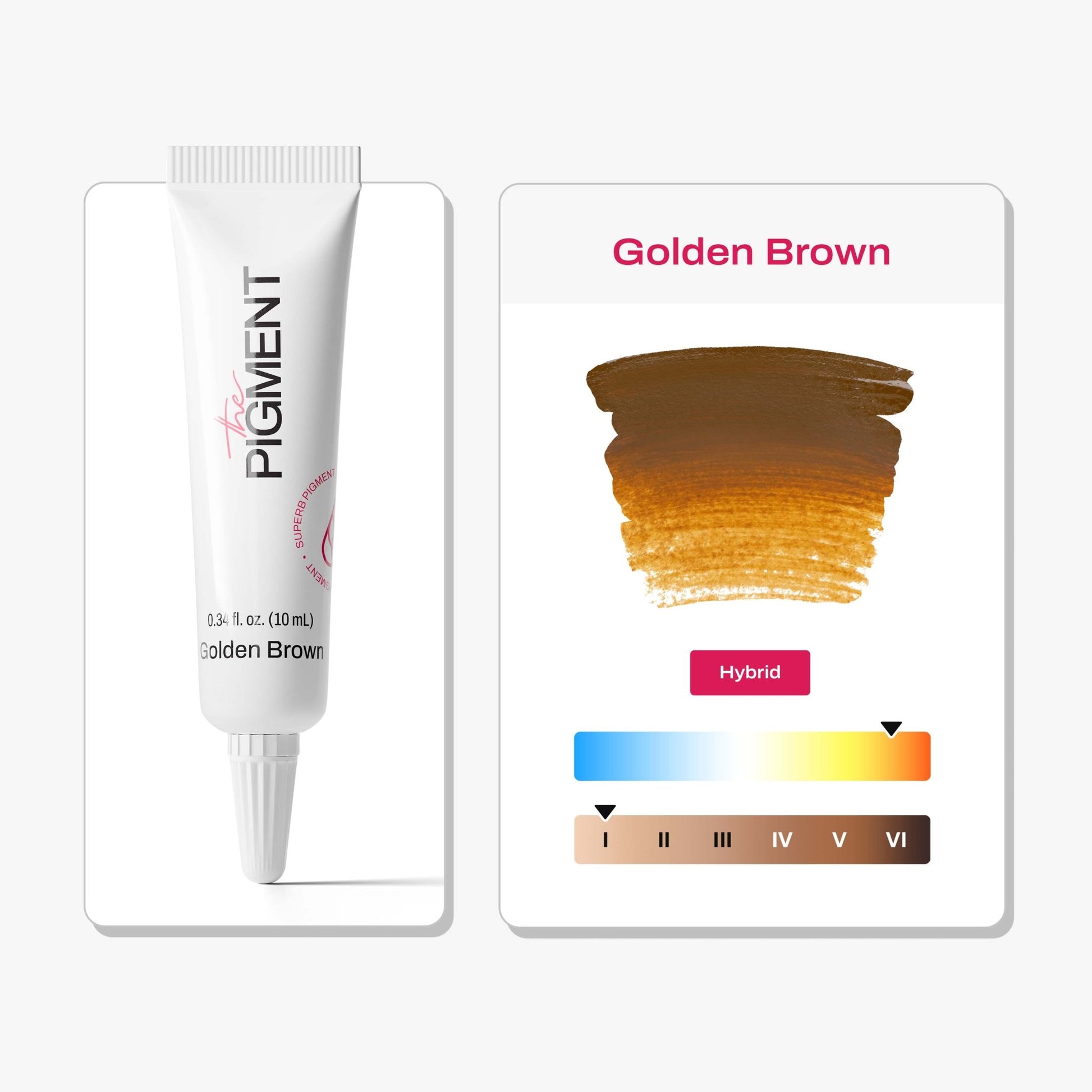 The Pigment Microblading - Goldenbrown - 10ml - The Perma