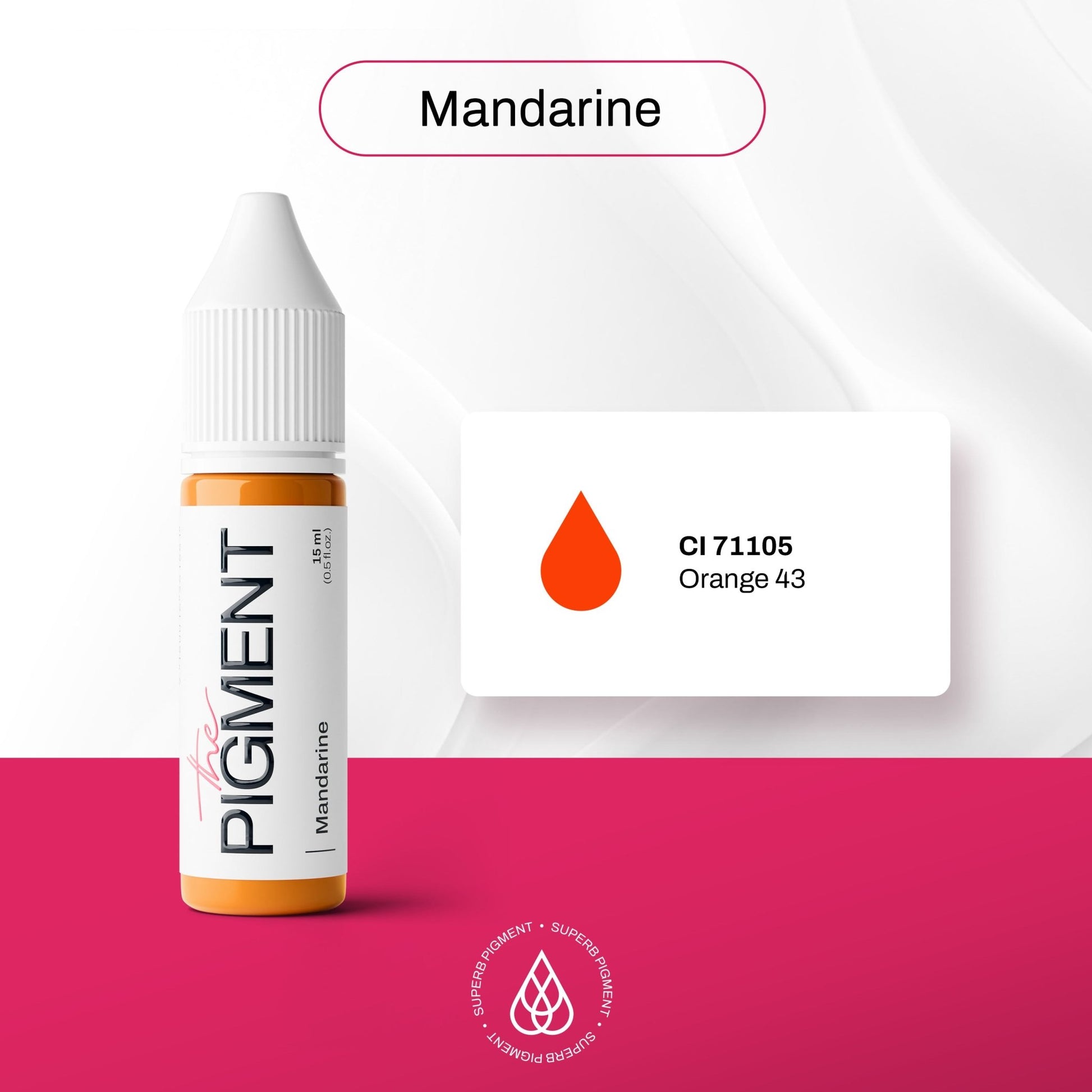 The Pigment Modifier - Mandarine - 15ml - The Perma