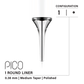 Vertix Pico Cartridges 1 Round Liner Needle - 20pcs - The Perma