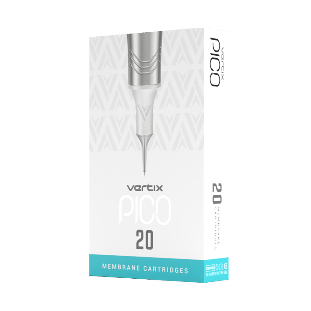 Vertix Pico Cartridges 1 Round Liner Needle - 20pcs - The Perma