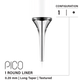 Vertix Pico 1 Round Liner PMU cartridge single needle