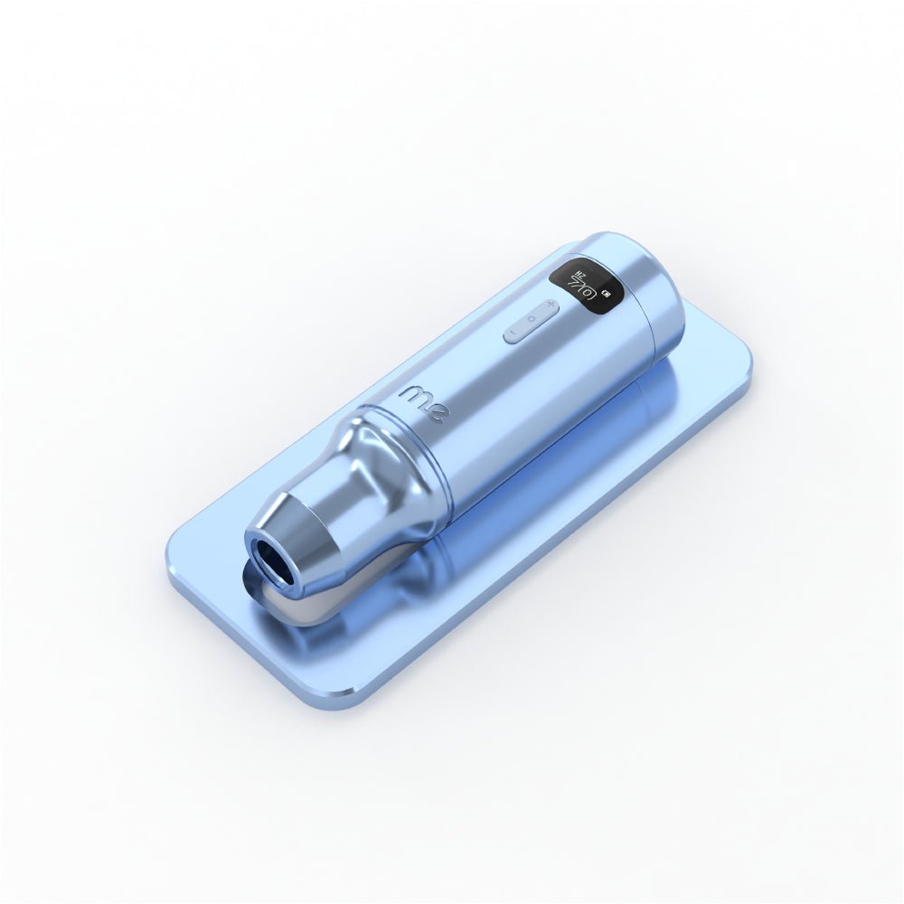 Wireless permanent makeup machine ME - Blue Gloss - The Perma