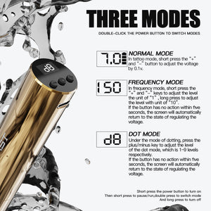 Wireless Tattoo Machine With 3.0MM Stroke | Mast Tour Y22 - The Perma