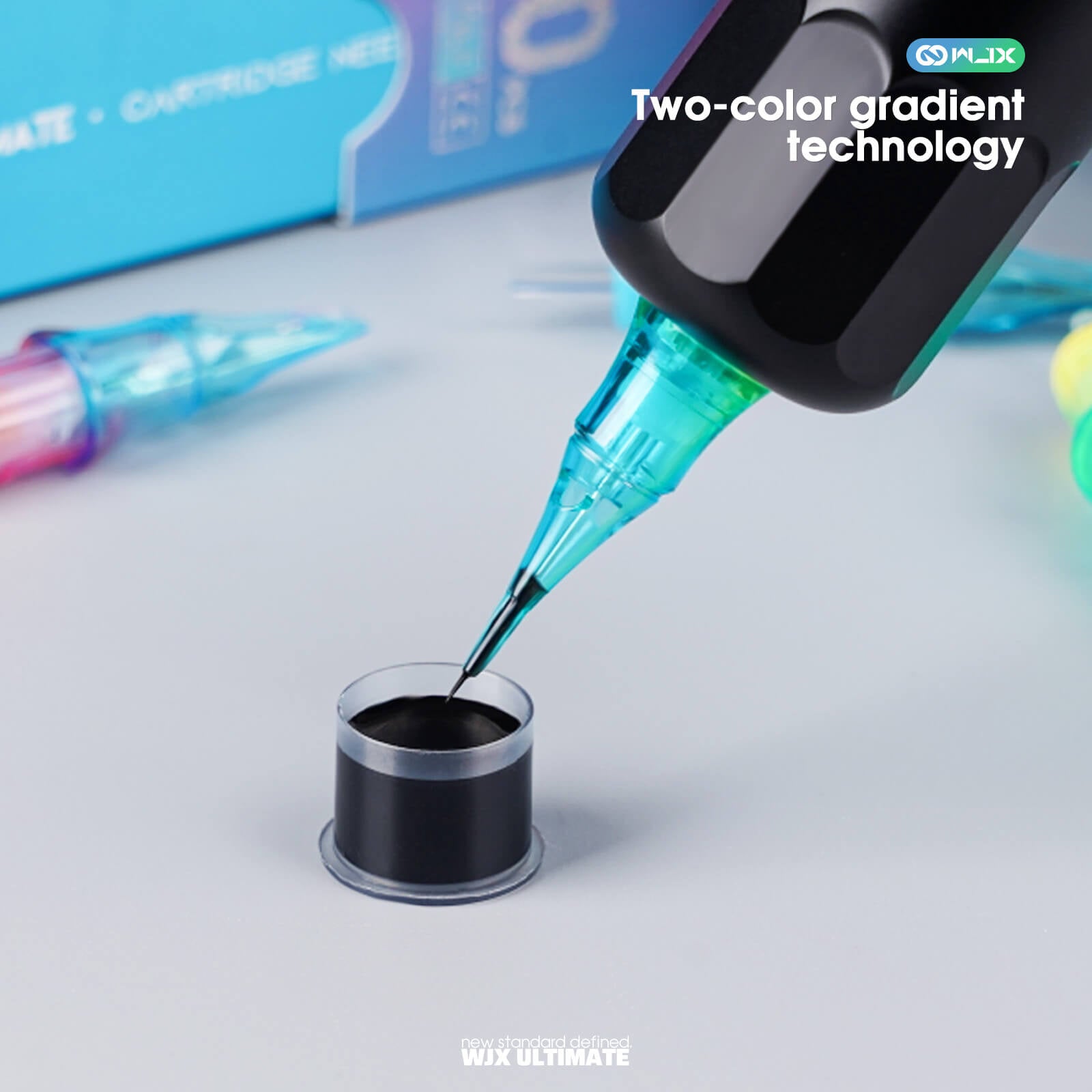 WJX Ultimate Cartridges 1 Round Liner Needle - 20pcs - The Perma