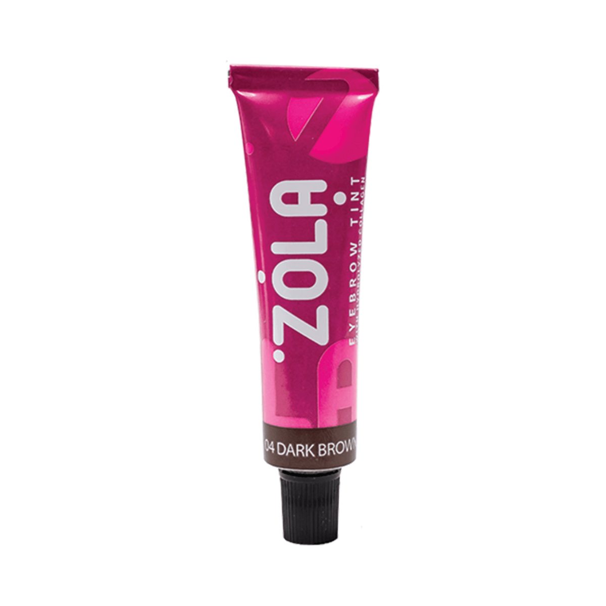 ZOLA Eyebrow Tint with Collagen 04 Dark Brown, 15 ml - The Perma