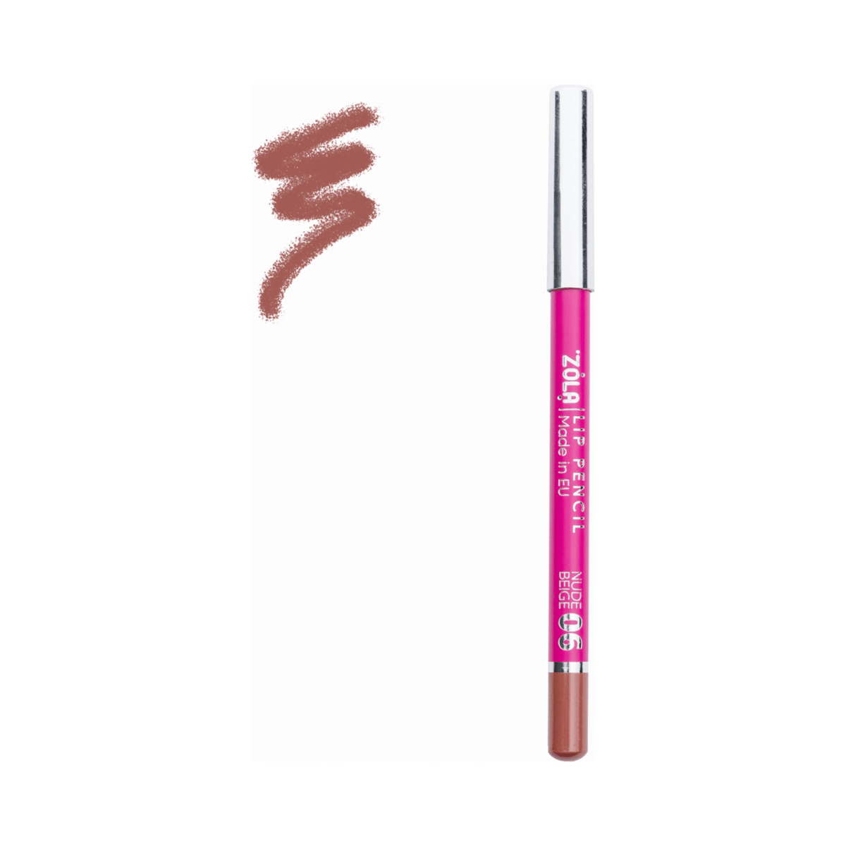 ZOLA Lip Pencil 06 Nude Beige - The Perma